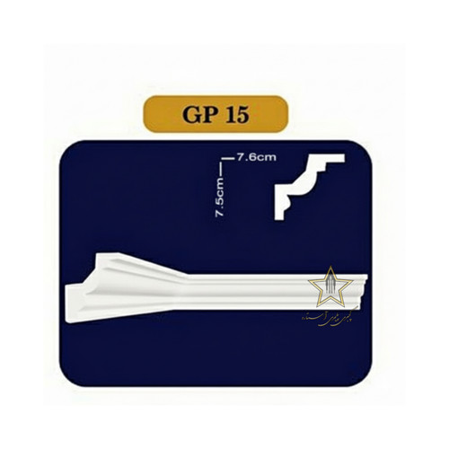 گچبری گلویی ساده کد Gp14