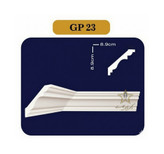گچبری گلویی و نورمخفی ساده کد Gp23