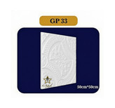 تایلی سقفی پلی استایرن بدون روکش کد Gp33