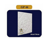 تایلی سقفی پلی استایرن بدون روکش کد Gp44