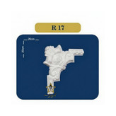 گوشه یا کرنر قاب بندی از جنس فوم پلی استایرن کد R17