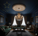 دور لامپی آماده از جنس فوم پلی استایرن آستاره کد R10