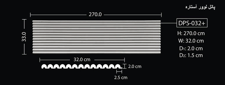 پانل لوور آستاره DPS-032+