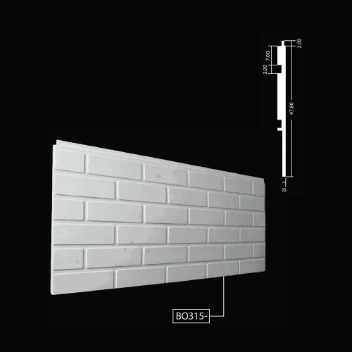 پانل نما طرح آجر 47 سانتی آستاره BO-315